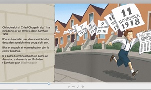 Gaelic - The Poppy Story Book animation3