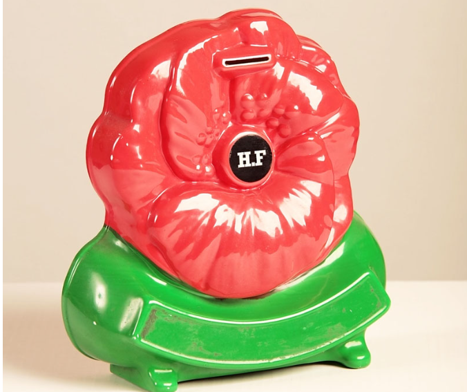 Scottish Poppy Appeal poppy box