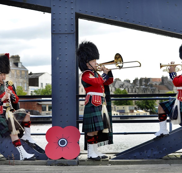 Poppy Scotland Walking With Heroes Concert Series Launch 01